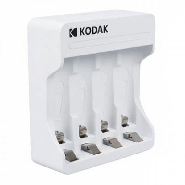 Kodak KD-29490 4'lü AA/AAA Ni-MH Otomatik Hızlı Pil Şarj Cihazı (Type-C)