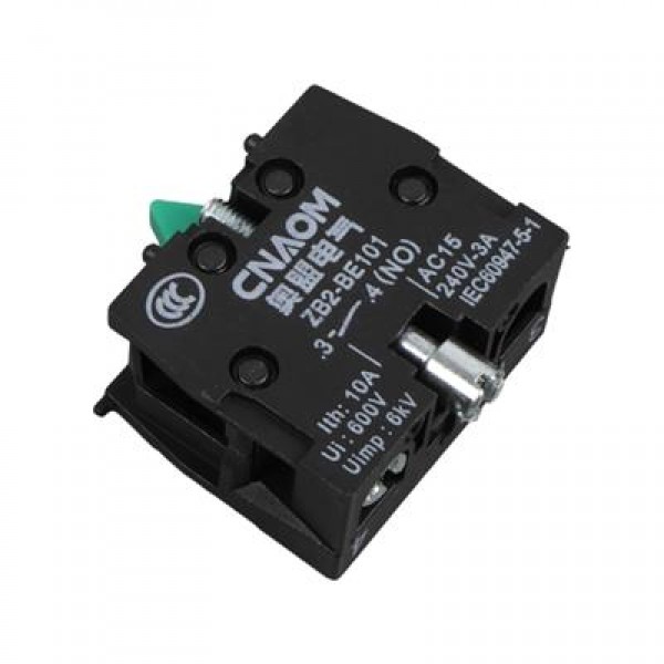 Lay5-Be102 22 Mm Kontak Blok No Yeşil