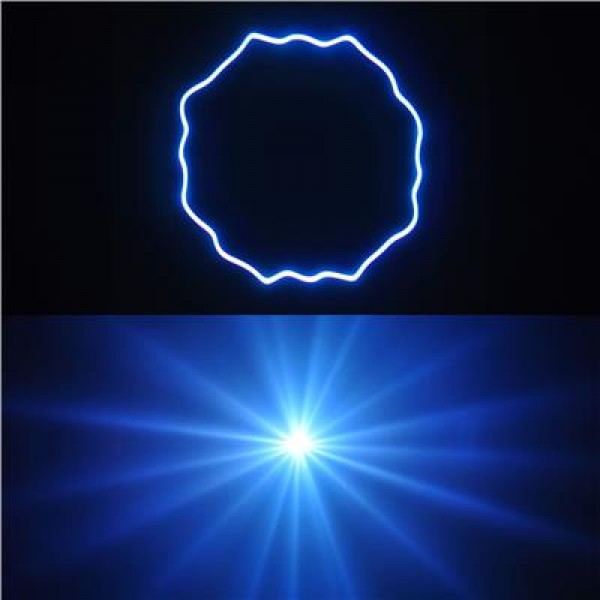 Layu S600B 600-700mW Profesyonel Mavi Beam Efekt Lazeri