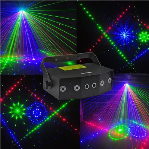 Layu TF02RGB RGB Beam + RGB Twinkling Lazer DMX-AUTO-SOUND-MASTER/SLAVER