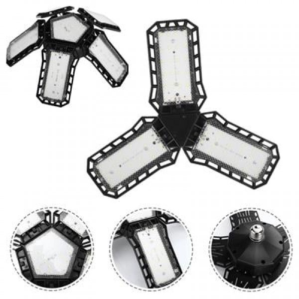 Ledx Ayarlanabilir Açılı 3 Kanatlı 72 Smd Ledli Galaxy Projektör Işığı 40W 4400 Lumen E27 32cm