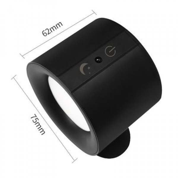 Ledx AL-SK-BD80A Çift Yönlü Kumandalı Duvar Aplik Çalışma Lambası 3000K-4000K-6500K