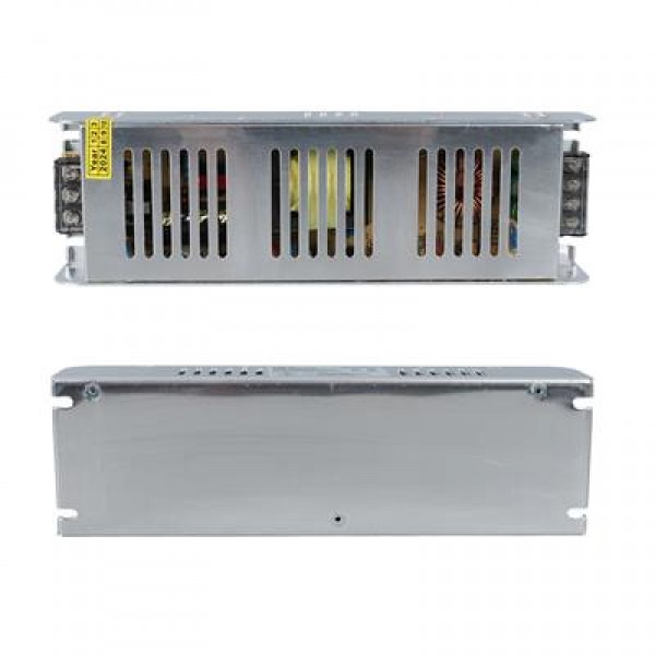 Ledx ALN-M1220S 12 Volt 20 Amper 240 Watt Slim Metal Kasa Adaptör 225x65x38mm