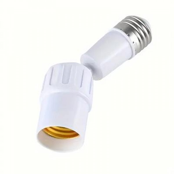 Ledx DY-103 360 Derece Esnek Bükülebilir Plastik Uzatma E27 Duy