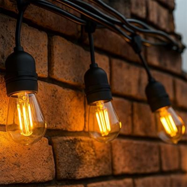 Ledx KB00002 10'lu E27 Duy Sıralı 10 Metre Lamba Kablosu (10 Adet Duy İçerir)