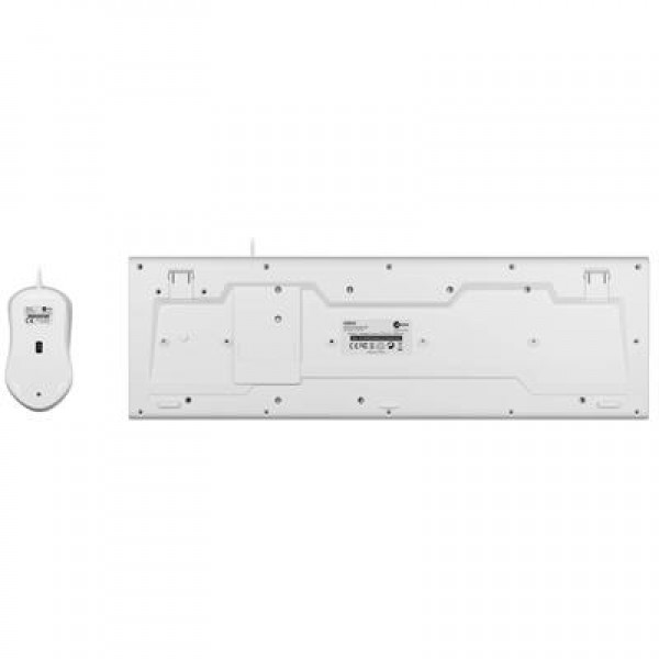 Lenovo Lecoo CM101 USB Kablolu Türkçe Q Klavye - Mouse Set Beyaz 