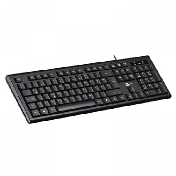 Lenovo Lecoo KB101 USB Kablolu Siyah Türkçe F Klavye