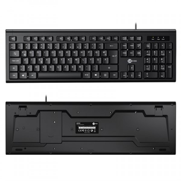 Lenovo Lecoo KB101 USB Kablolu Siyah Türkçe F Klavye