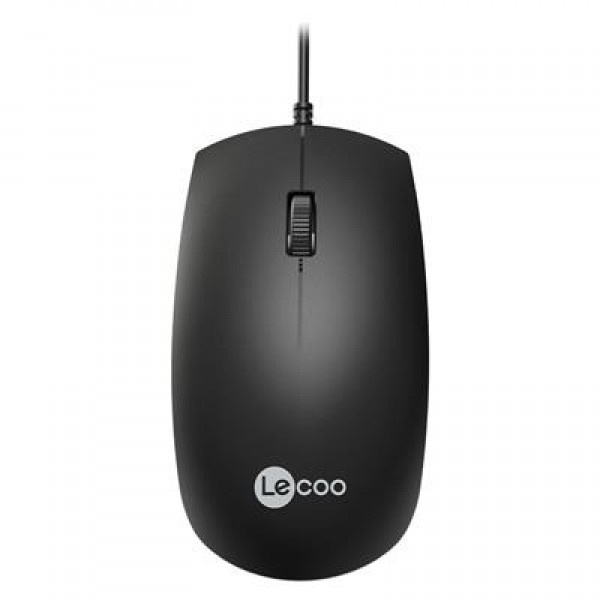Lenovo Lecoo MS100 USB Kablolu 1000DPI Siyah Optik Mouse