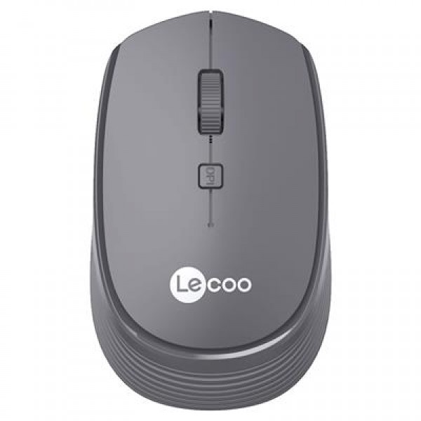 Lenovo Lecoo WS202 2.4GHz Kablosuz 1200DPI Gri Optik Mouse 4 Tuşlu