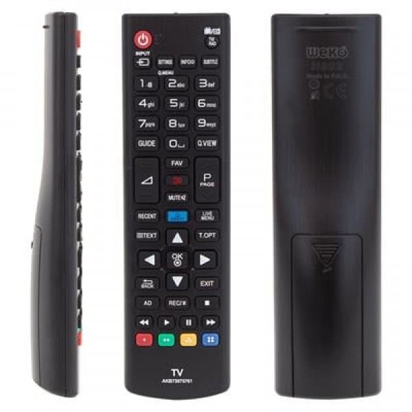 LG AKB73975761 - 32LB650- 42LB700V3D - 50LB671V - 55LB870V - 65LB730VAEU 3D Smart Tuşlu Lcd-Led Tv Kumanda