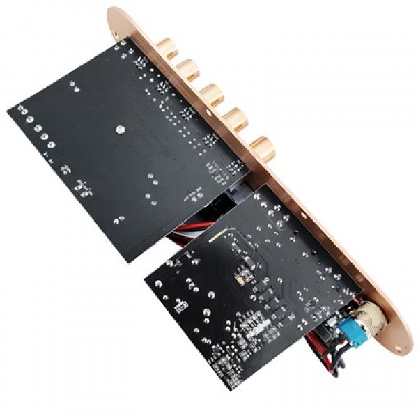 Magicvoice D90 2.1 Kanal 200W Profesyonel Amfi Kartı Bluetooth USB RCA Subwoofer Kontrollü