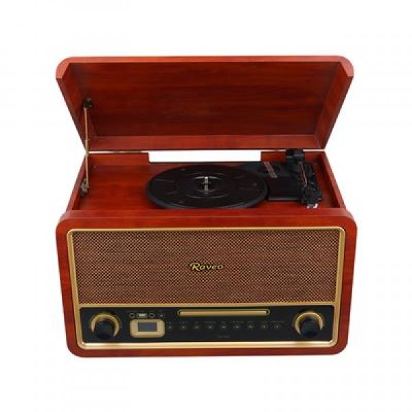 MagicVoice F29 Retro Vintage Çanta Pikap - CD - Radyo - Bluetooth - Aux - USB Mp3 Çalar