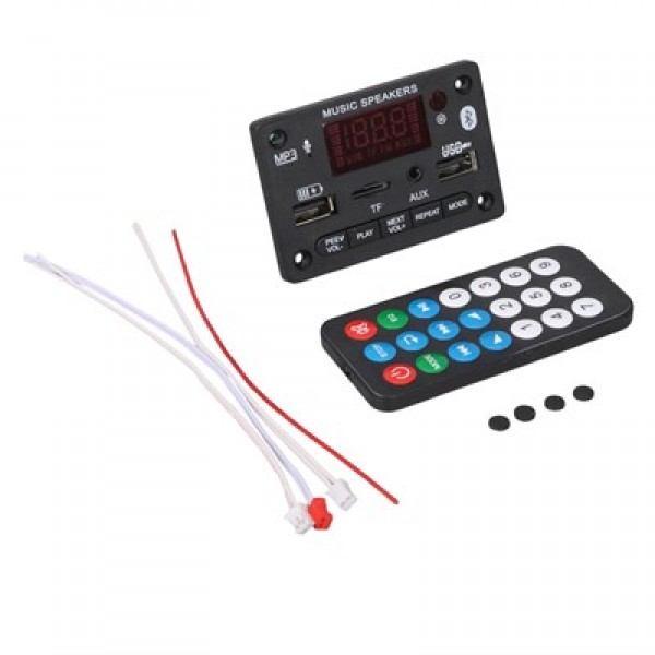 Magicvoice USB-SD-Bluetooth-Kumanda-2*40W Anfi Çıkışlı Oto Teyp Çevirici Dijital Player Board