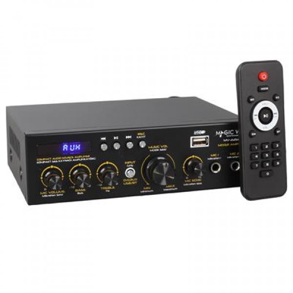 MagicVoice MV-22560 Dijital Karaoke Mikser Amfi MagicVoice MV-22560 Dijital Karaoke Mikser Amfi