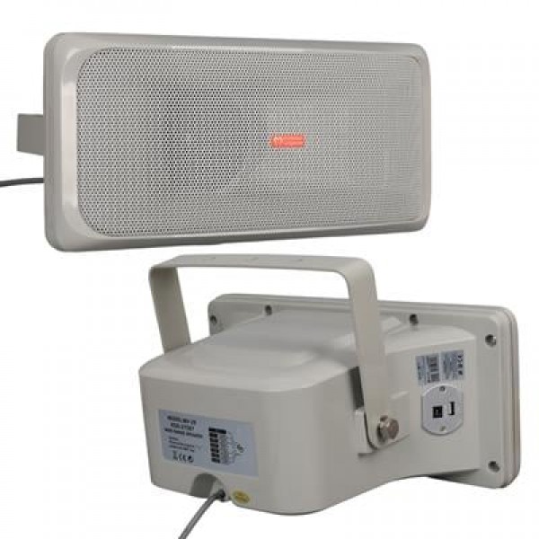 MagicVoice MV-29 13 CM 30 Watt Komütatörlü Hat Trafolu Gri Horn Sütun Hoparlör (Tekli Paket)