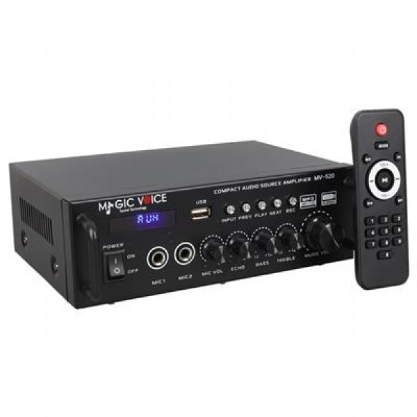 MagicVoice MV-520 Dijital Karaoke Mikser Amfi 