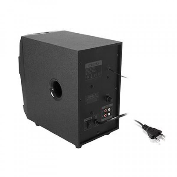 Mikado MD-671BT 2+1 40W RMS Siyah Usb+SD+Fm Destekli Multimedia Bluetooth Speaker Ev Sinema Sistemi