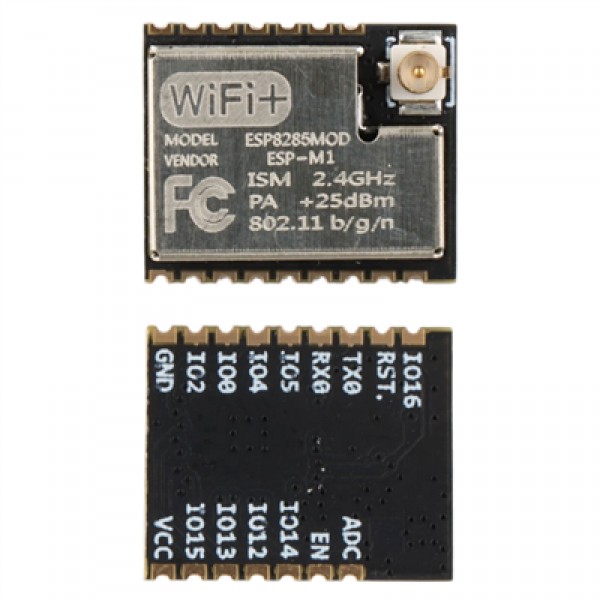 ESP8285-M1 WiFi Modülü 2.4GHz Kablosuz Alıcı Verici IPEX Anten Girişli Haberleşme Kartı