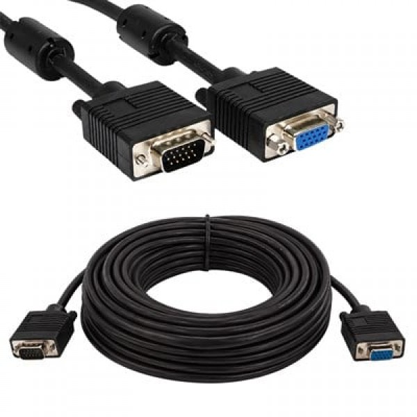 Narita HD15P Erkek/Dişi 15 Pin 30 Metre VGA Görüntü Uzatma Kablosu Narita HD15P Erkek/Dişi 15 Pin 30 Metre VGA Görüntü Uzatma Kablosu