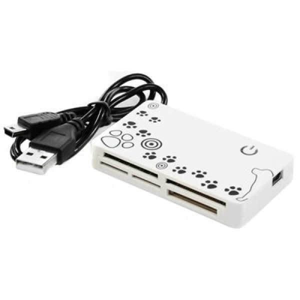 Narita HT-02A Usb 2.0 Support Sd-Mmc-Mini Sd-T Flash-Ms-Ms Pro All In One Çoklu Kart Okuyucu 