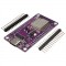 ESP-07S Tabanlı NodeMCU V3 Mor Geliştirme Kartı Harici Anten Girişli ve USB-C Bağlantılı