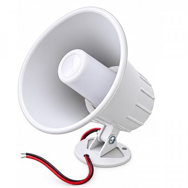 No-Tel CON-20 Mini 20 Watt Beyaz 2'li Set Horn Hoparlör No-Tel CON-20 Mini 20 Watt Beyaz 2'li Set Horn Hoparlör