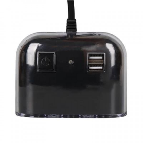 Olesson 1505 12-24V Çift USB Girişli 120W 80cm Kablolu 3'LÜ Araç Çakmak Çoklayıcı