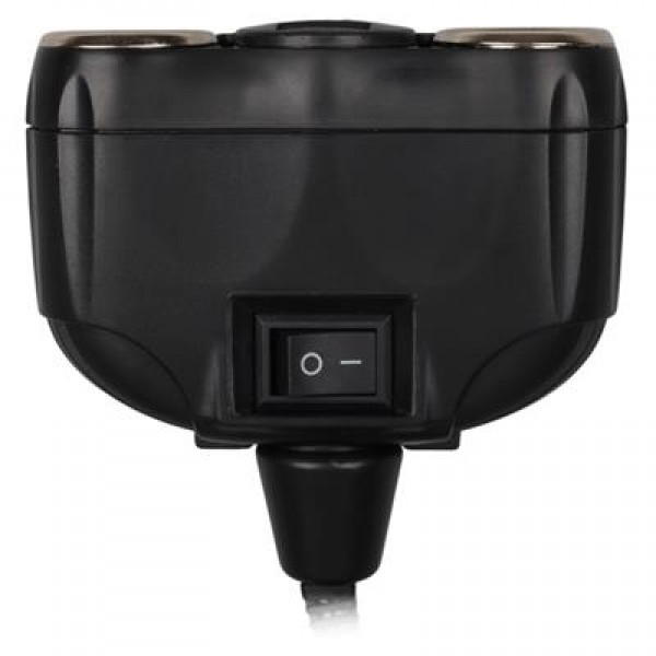 Olesson 1630 12-24V Çift USB Girişli 120W 80cm Kablolu 2'LI Araç Çakmak Çoklayıcı