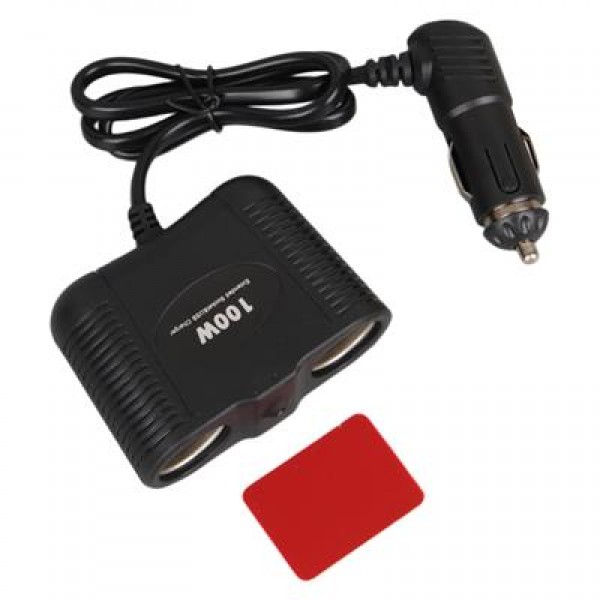 Olesson 1642 12-24V 100W 70cm Kablolu 2'li Araç Çakmak Çoklayıcı