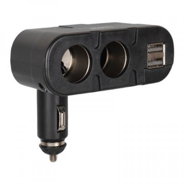 Olesson 1652 12-24V Çift USB Girişli 100W 2'li Araç Çakmak Çoklayıcı