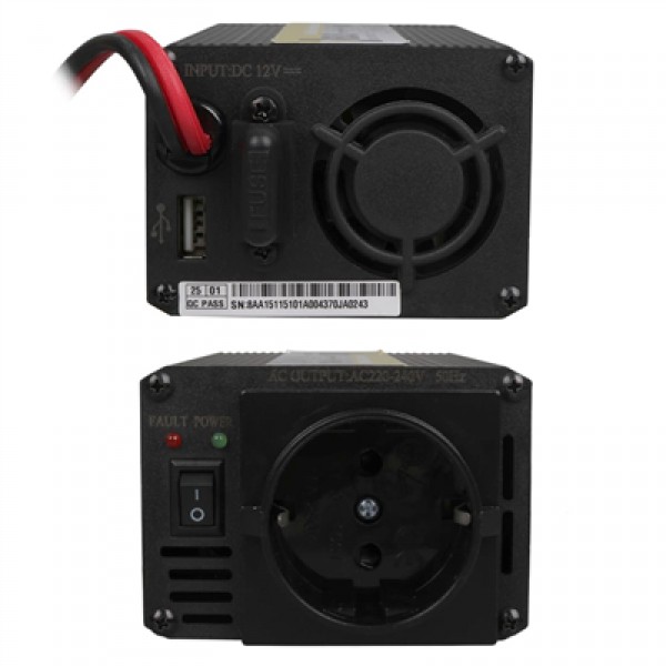 Orbus MS150W 150W 12V DC - 220V AC Modifiye Sinüs Araç Çakmaklık İnverteri