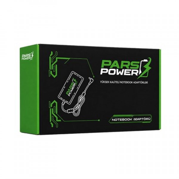 Parspower Prs-003 Plastik Kasa 19V 3.42A 65W (5.5*1.7Mm) Standart Notebook Adaptör