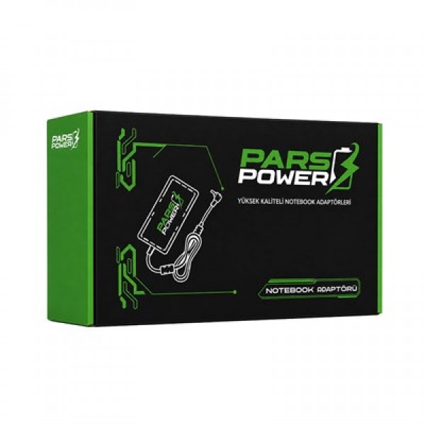 Parspower Prs-022 Plastik Kasa 19V 4.74A 90W (7.4*5.0Mm) Standart Notebook Adaptör