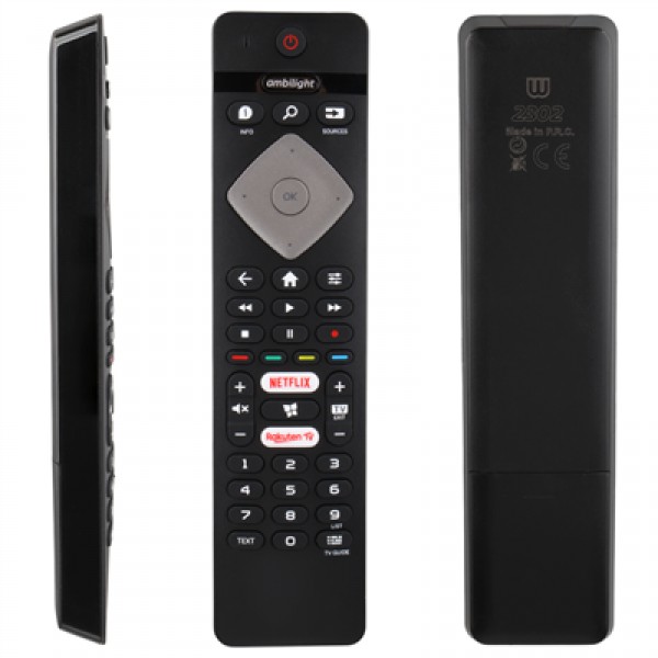 Philips 43PUS6504/62 Ambilight Netflix-Rakuten Tv Tuşlu Led Tv Kumandası