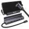 Philips SWR1691A/93 USB-C 6'sı 1 Arada Stand Tasarımlı Hub - 4K 60Hz HDMI, 1000Mbps LAN, 100W PD