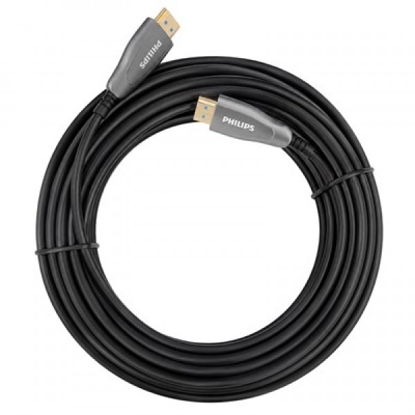 Philips SWR3019W/93 60 Metre 4K 60Hz AOC Fiber Optik HDMI Kablo Çinko Alaşım Gövde