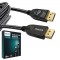 Philips SWR3139W/93 2 Metre 8K 60Hz DisplayPort 1.4 Kablo Premium Örgülü Zırhlı