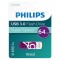 Philips Vivid FM64FD00B/00 64GB USB 3.0 Flash Bellek