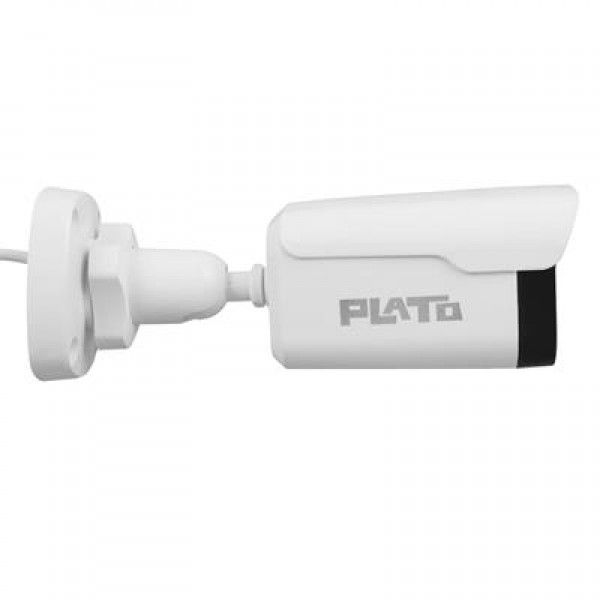 Plato PL-37707 AHD Bullet Güvenlik Kamera 2MP 3 Warm Led Sesli 3.6MM Renkli Gece Görüş (Mikrofonlu)