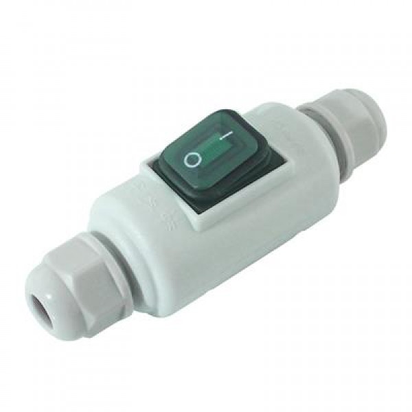 PowerMaster PM-26936 Su Geçirmez Beyaz Kablo Switch 4 Pin PowerMaster PM-26936 Su Geçirmez Beyaz Kablo Switch 4 Pin