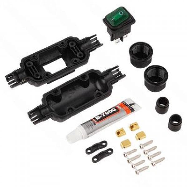 PowerMaster PM-26936 Su Geçirmez Beyaz Kablo Switch 4 Pin PowerMaster PM-26936 Su Geçirmez Beyaz Kablo Switch 4 Pin