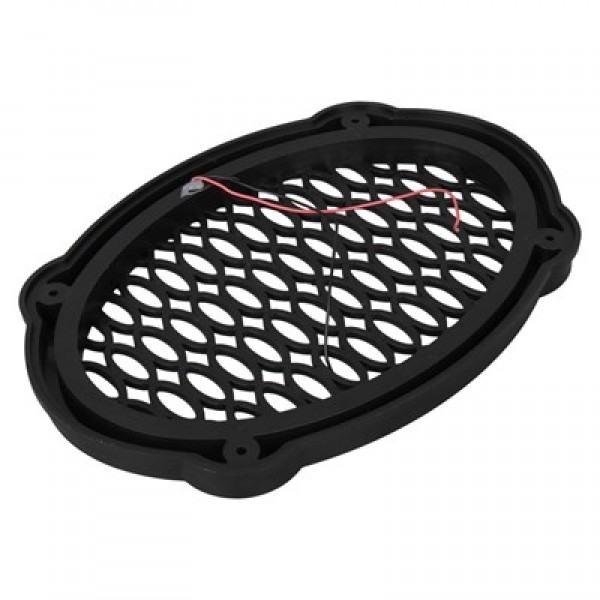 Poke PK-5052 Oval Hoparlör Kapağı Turuncu LED Sabit (2'li Paket)