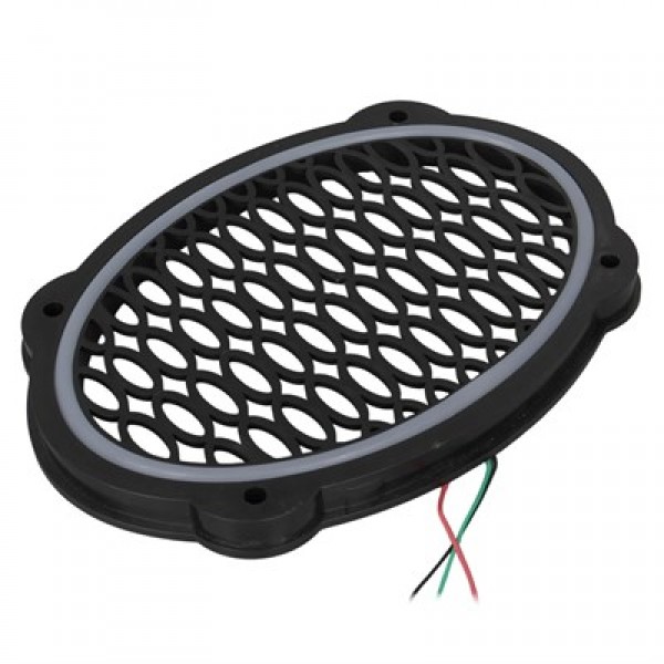 Poke PK-5653 Kumandalı Pixel Led Kapak Animasyonlu 4 Adet Oval Oto Hoparlör