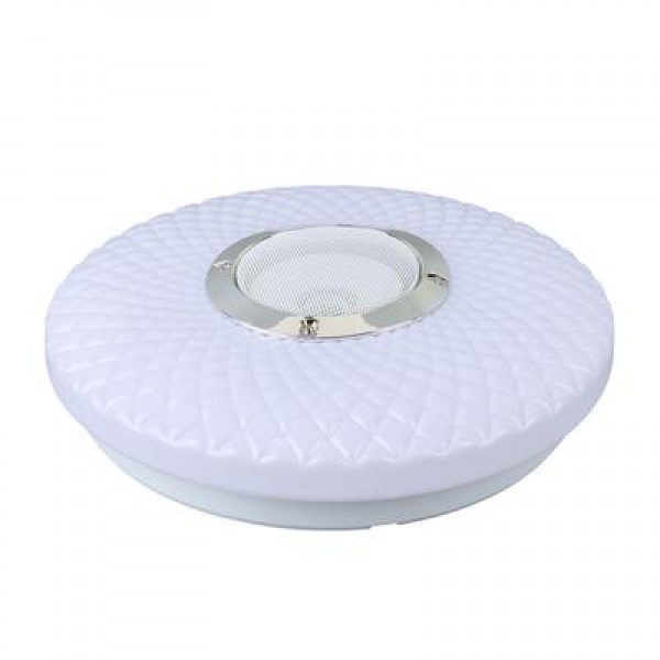 Powermaster PM-27329 Beyaz 30*6 Cm 24 Watt Bluetooth Hoparlörlü Tavan Aydınlatma (AL-BL302) Tornavida Hediyeli