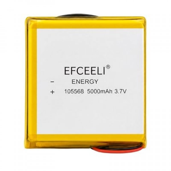 Efcell 105568 5000mAh 3.7V Lityum Polimer (Li-Po) Şarj Edilebilir Pil Efcell 105568 5000mAh 3.7V Lityum Polimer (Li-Po) Şarj Edilebilir Pil