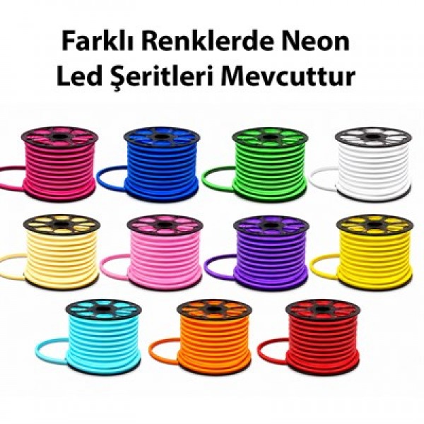 PowerMaster PM-5288 Silikon Kaplama 12 Volt 100 Metre Beyaz Neon Led Şerit Aydınlatma PowerMaster PM-5288 Silikon Kaplama 12 Volt 100 Metre Beyaz Neon Led Şerit Aydınlatma