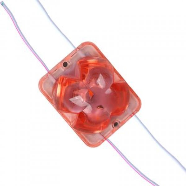 Powermaster PM-14720 12 Volt 2 Watt Kırmızı Sabit 4333-3030 Modül Led 43x33x28mm