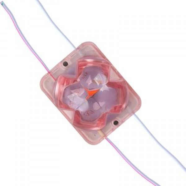 Powermaster PM-14724 12 Volt 2 Watt Pembe Sabit 4333-3030 Modül Led 43x33x28mm