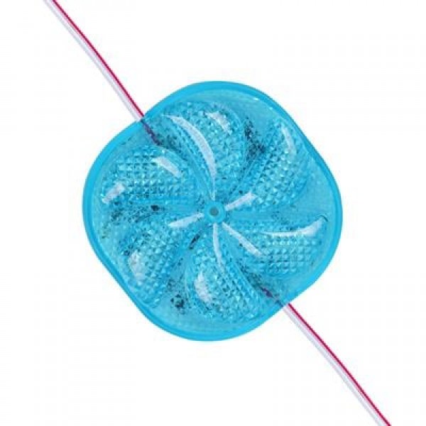 PowerMaster PM-14698 12 Volt 3 Watt Mavi Yanıp Sönen Çakar 6565-2835 Modül Led 65x65x12mm